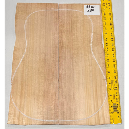 Sitka Spruce Dreadnought Guitar Wood Tops Bookmatched SS AA #230 - Exotic Wood Zone - Buy online Across USA 