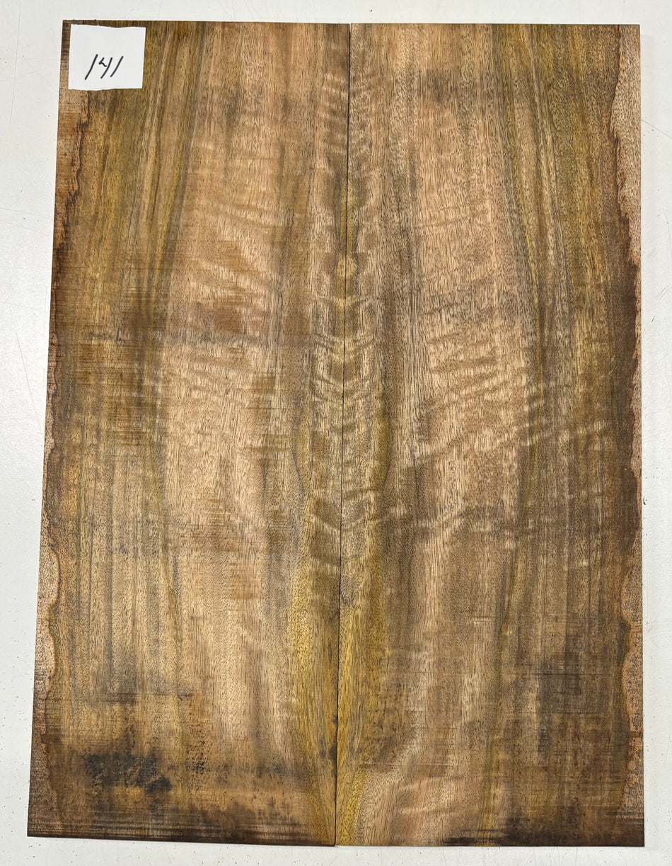Tapas abatibles para guitarra Bocote Bookmatched 21" x 7" x 1/4"
