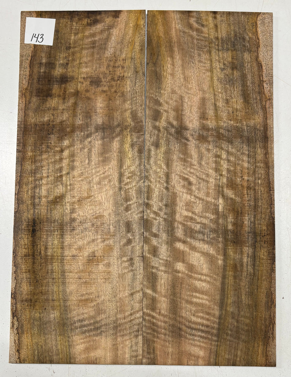 Tapas abatibles para guitarra Bocote Bookmatched 21" x 7" x 1/4"