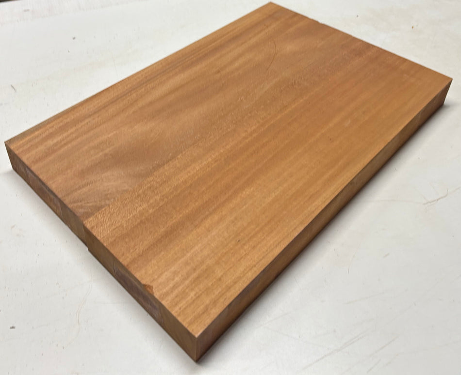Premium Mahogany Guitar Body Blank - 22" x 14" x 2" (2 Piece Glued) #344
