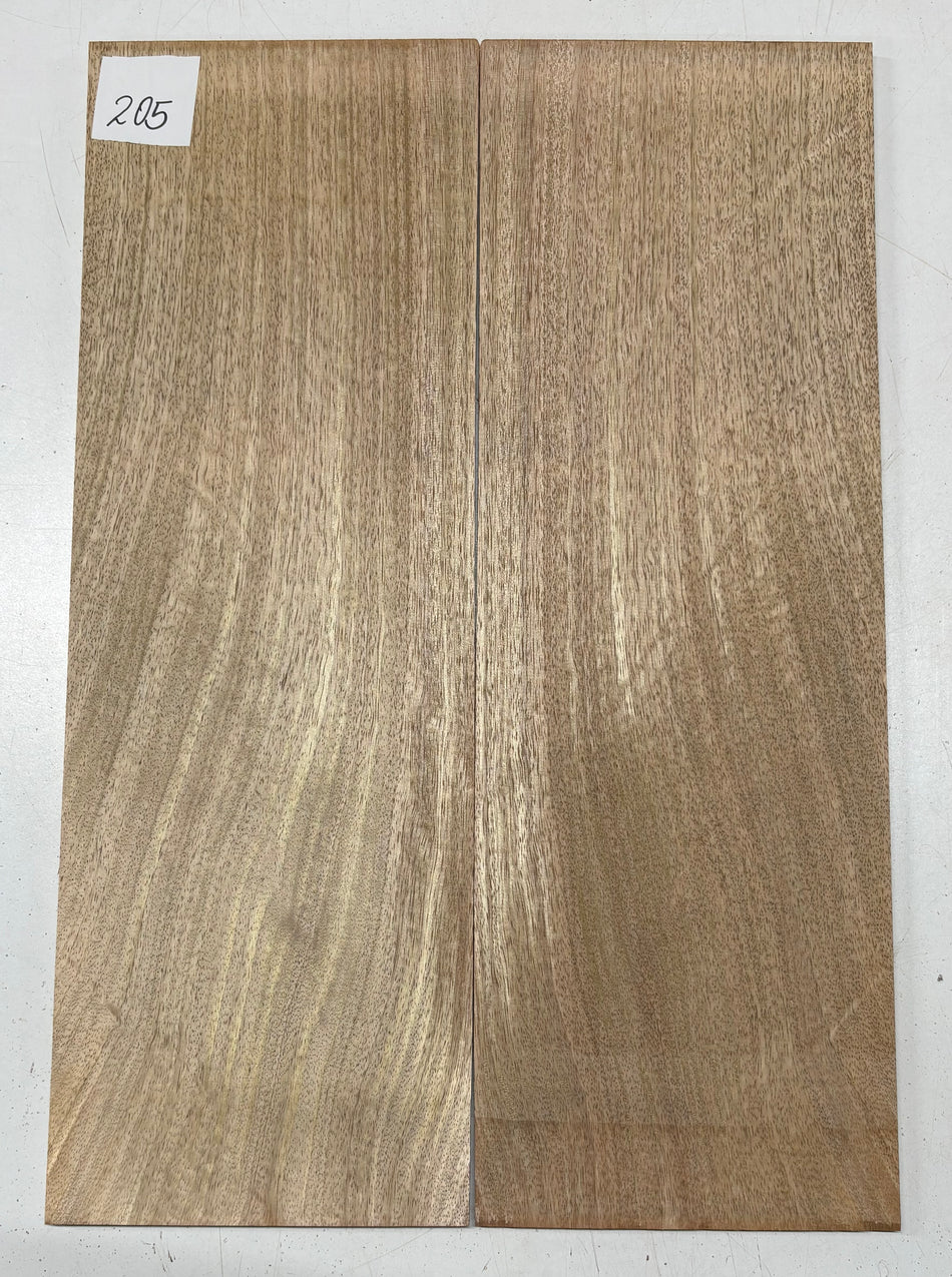 Tapas abatibles para guitarra Bocote Bookmatched 21" x 7" x 1/4"