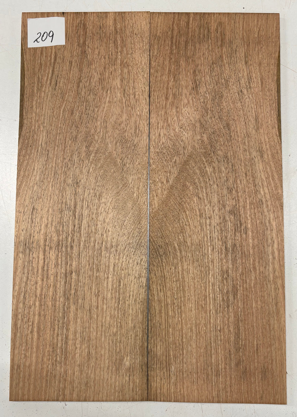 Tapas abatibles para guitarra Bocote Bookmatched 21" x 7" x 1/4"