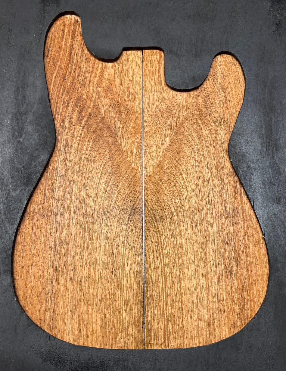 Tapas abatibles para guitarra Bocote Bookmatched 21" x 7" x 1/4"