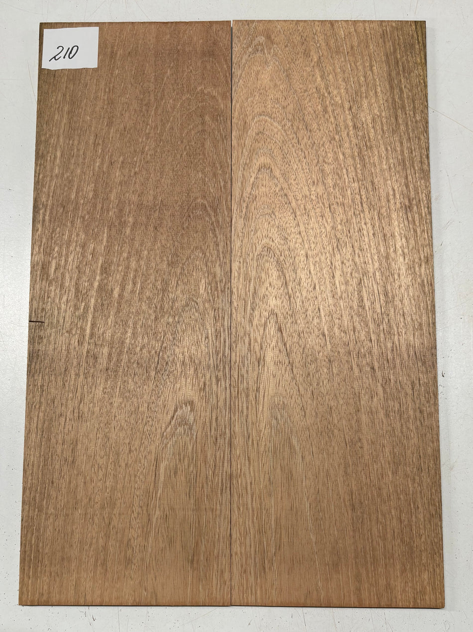 Tapas abatibles para guitarra Bocote Bookmatched 21" x 7" x 1/4"