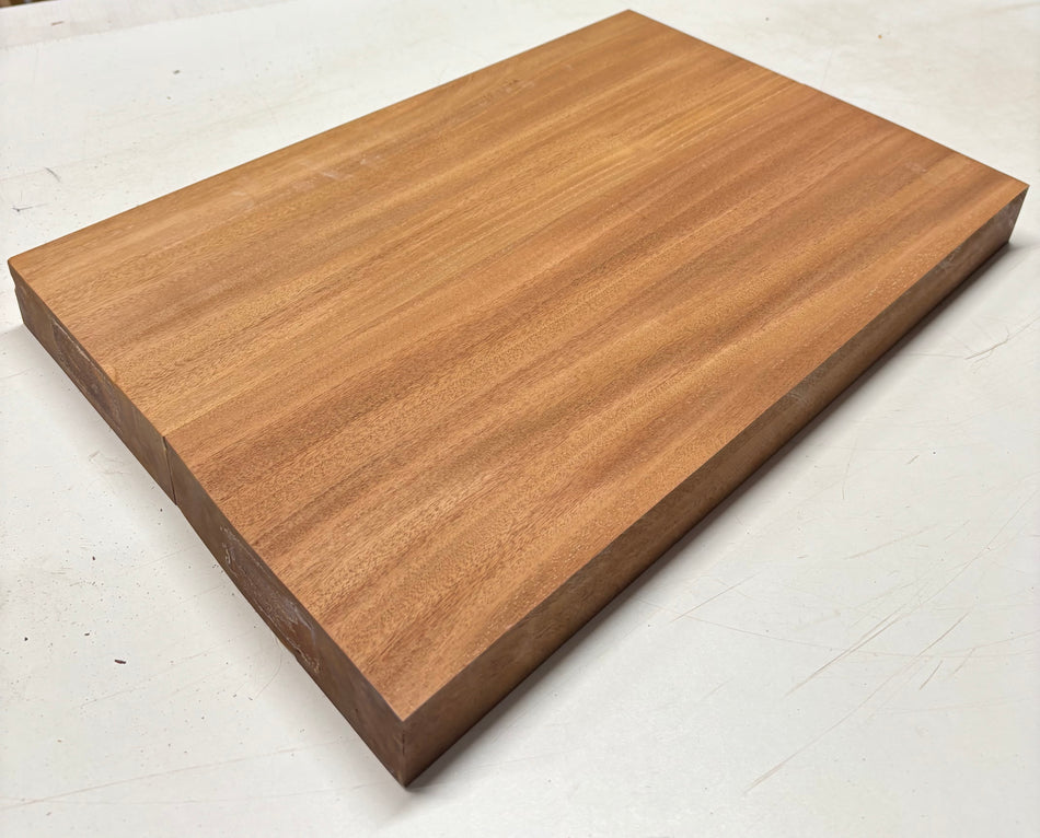 Premium Mahogany Guitar Body Blank - 22" x 14-1/2" x 2" (2 Piece Glued) #351