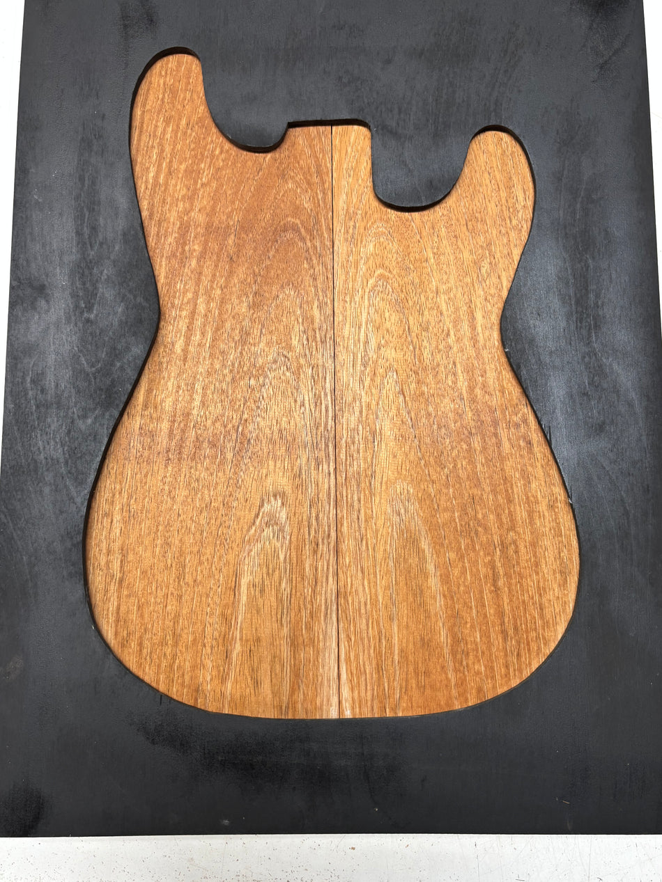 Tapas abatibles para guitarra Bocote Bookmatched 21" x 7" x 1/4"