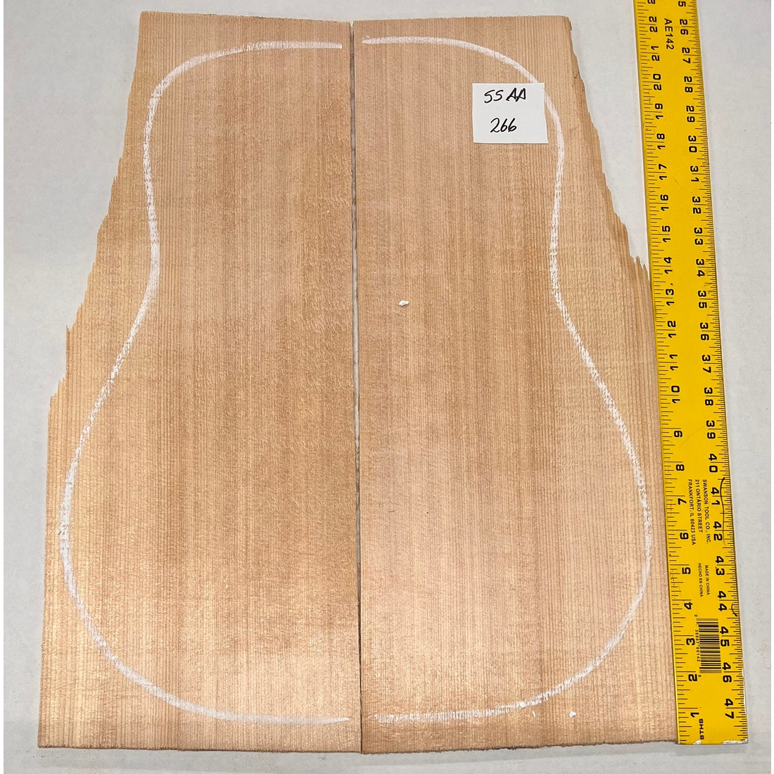 Sitka Spruce Classical Guitar Wood Tops Bookmatched SS AA #266 - Exotic Wood Zone - Buy online Across USA 