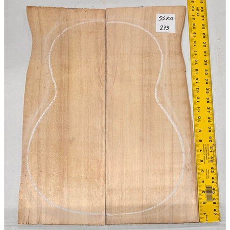 Sitka Spruce Classical Guitar Wood Tops Bookmatched SS AA #273 - Exotic Wood Zone - Buy online Across USA 