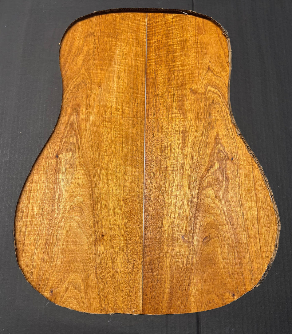 Flame Mahogany Dreadnought Back And Side Set #6169