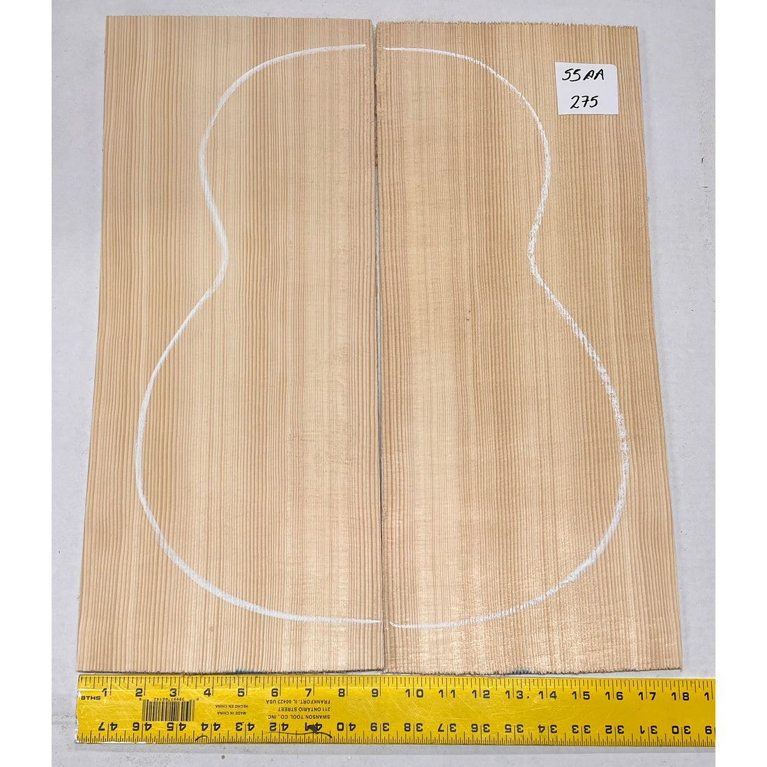 Sitka Spruce Classical Guitar Wood Tops Bookmatched SS AA #275 - Exotic Wood Zone - Buy online Across USA 