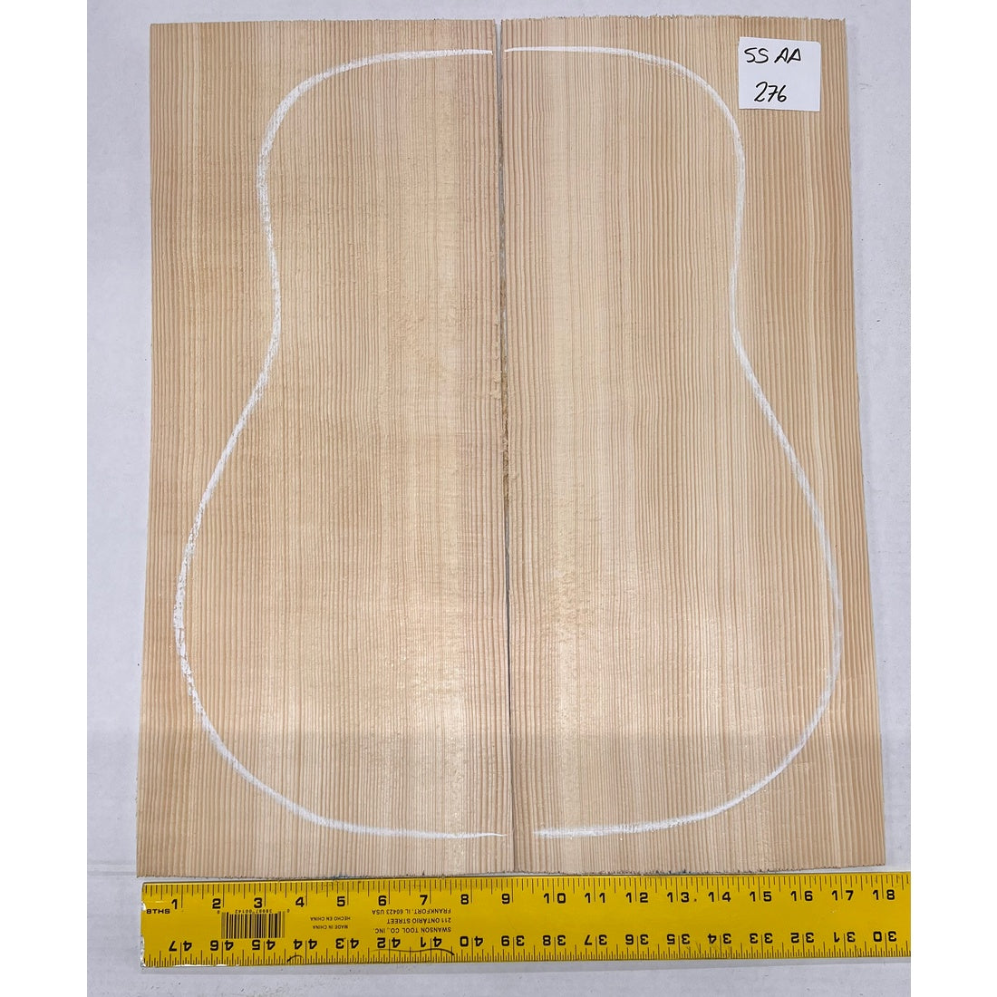 Sitka Spruce Classical Guitar Wood Tops Bookmatched SS AA #276 - Exotic Wood Zone - Buy online Across USA 