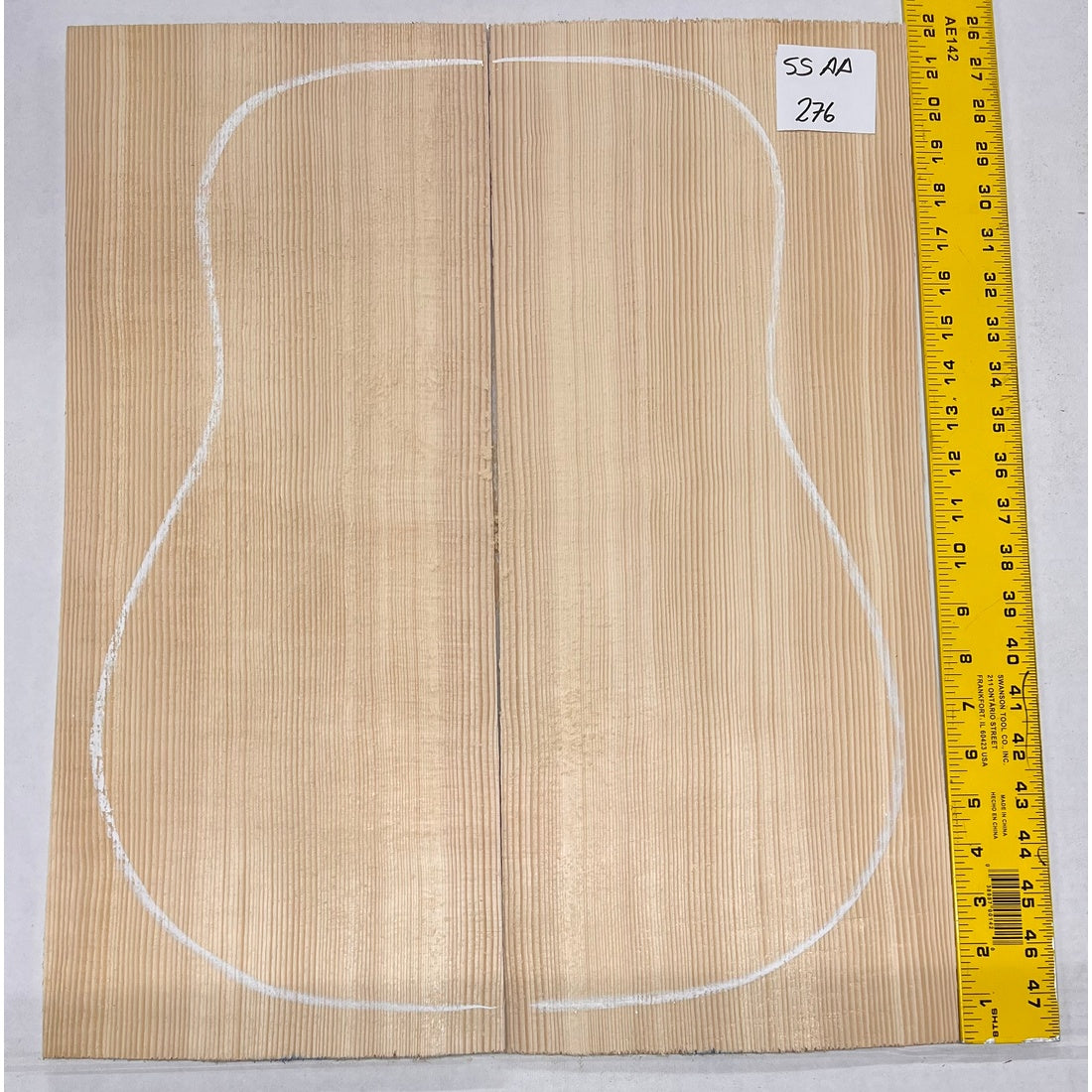 Sitka Spruce Classical Guitar Wood Tops Bookmatched SS AA #276 - Exotic Wood Zone - Buy online Across USA 