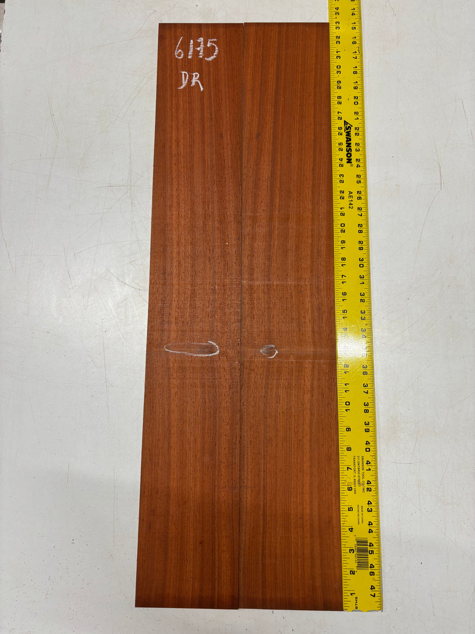 Padauk Dreadnought Guitar Side Set 33"x5-1/8"x3/16" #6175