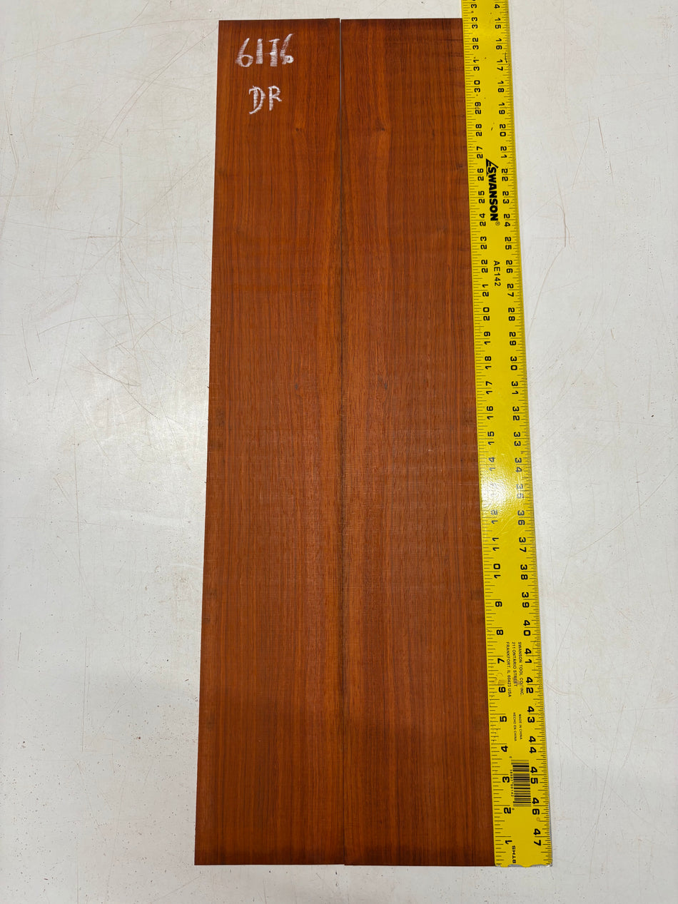 Padauk Dreadnought Guitar Side Set 33"x5-1/8"x3/16" #6176