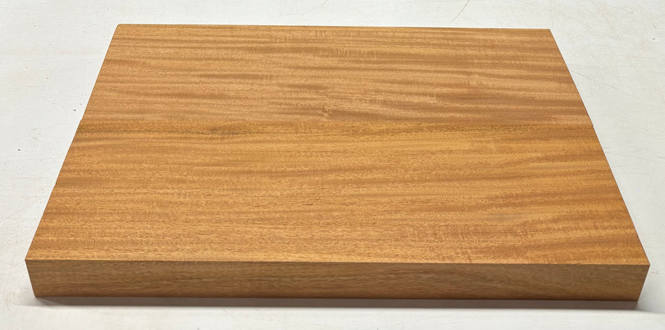 Flame Mahogany Guitar Body Blank - 22" x 15" x 1-7/8" (2 Pcs Glued) #101