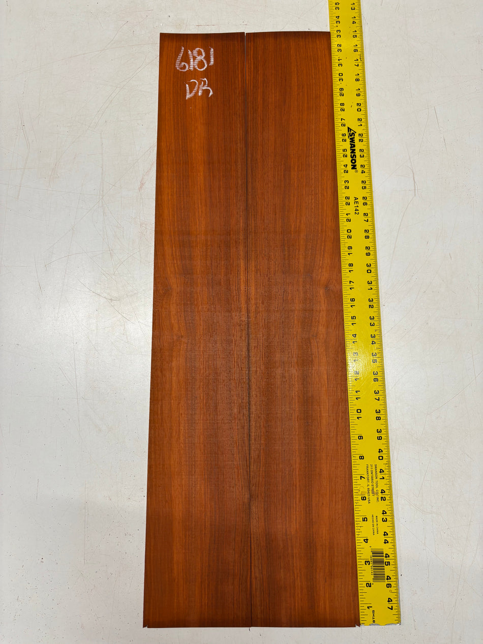 Padauk Dreadnought Guitar Side Set 33"x5-1/8"x3/16" #6181