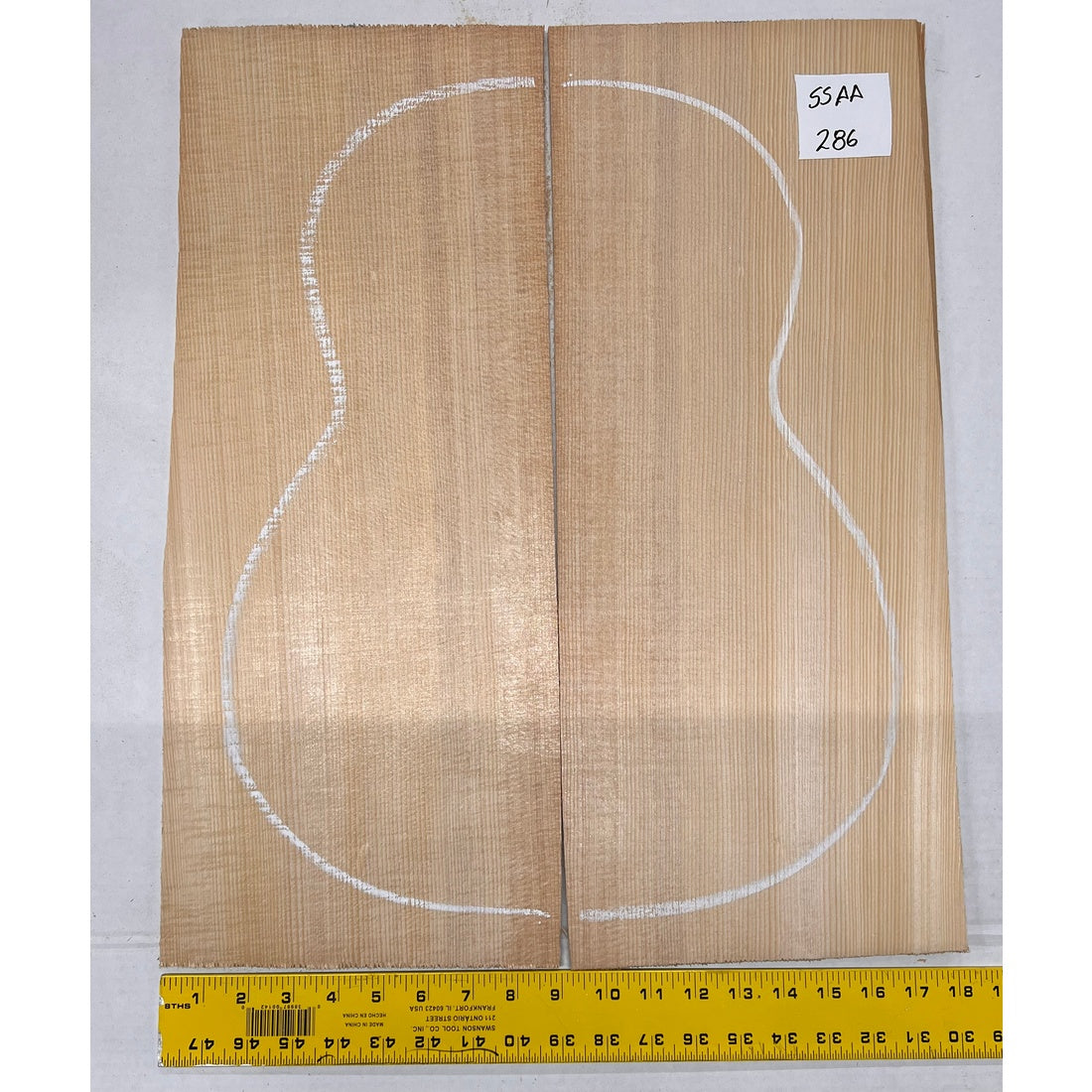 Sitka Spruce Classical Guitar Wood Tops Bookmatched SS AA #286 - Exotic Wood Zone - Buy online Across USA 