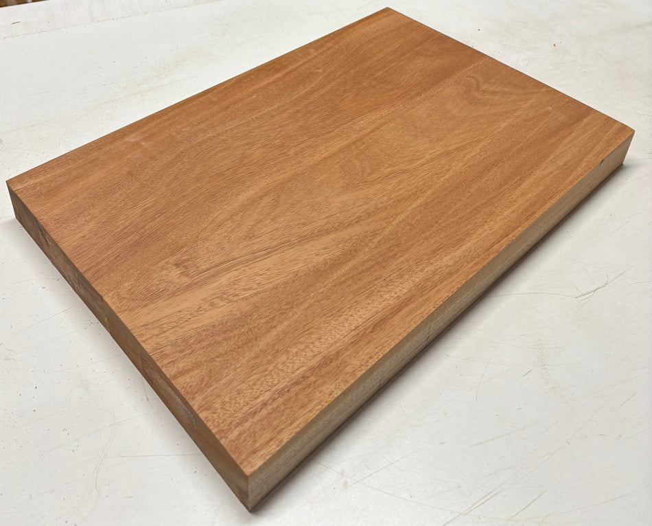 Premium Mahogany Guitar Body Blank - 22" x 14-3/4" x 2" (2 Piece Glued) #364