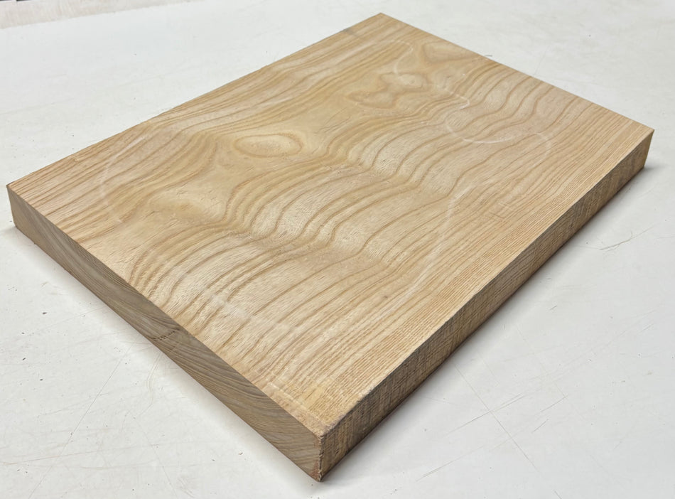 White Ash Guitar Body Blank - 21" x 15" x 1-7/8" (Single Piece) #151