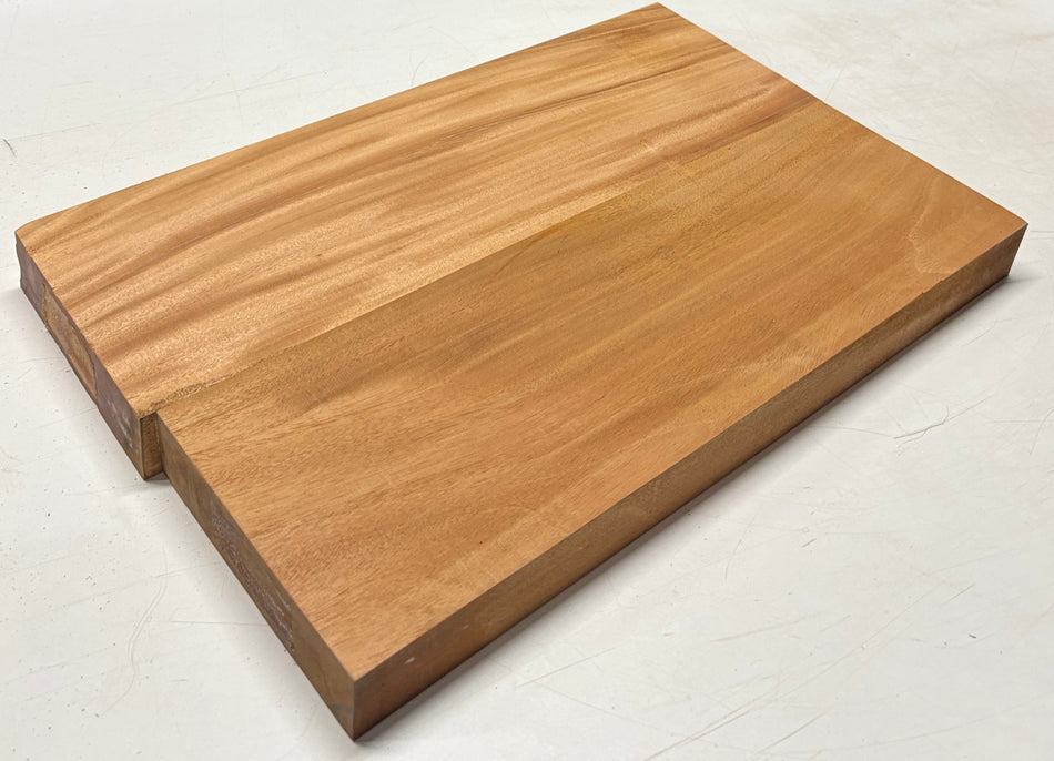 Premium Mahogany Guitar Body Blank - 21-3/4" x 14-3/8" x 2" (2 Piece Glued) #365