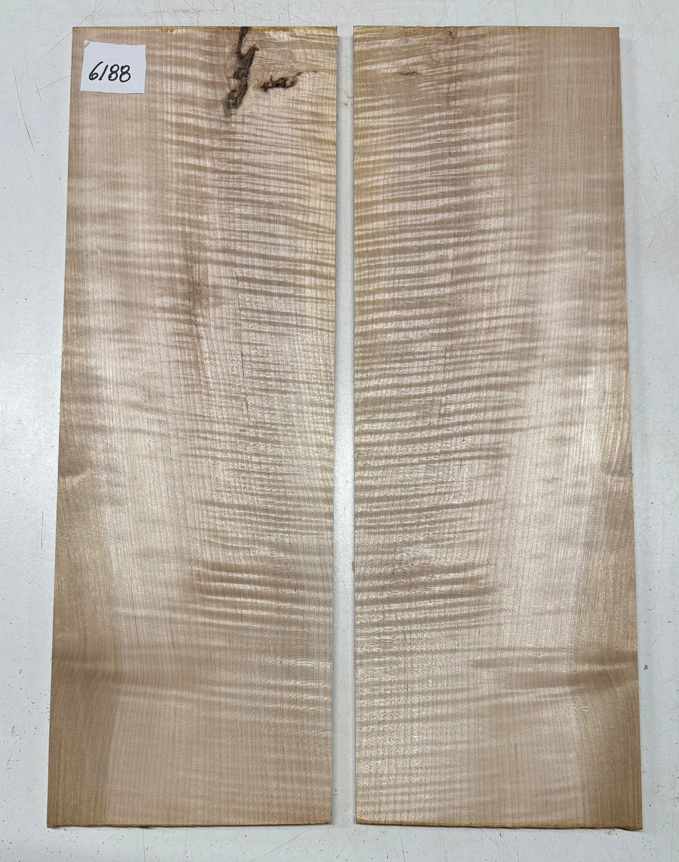 Flame Hard Maple Drop Top  21"x7"x3/8"#6188