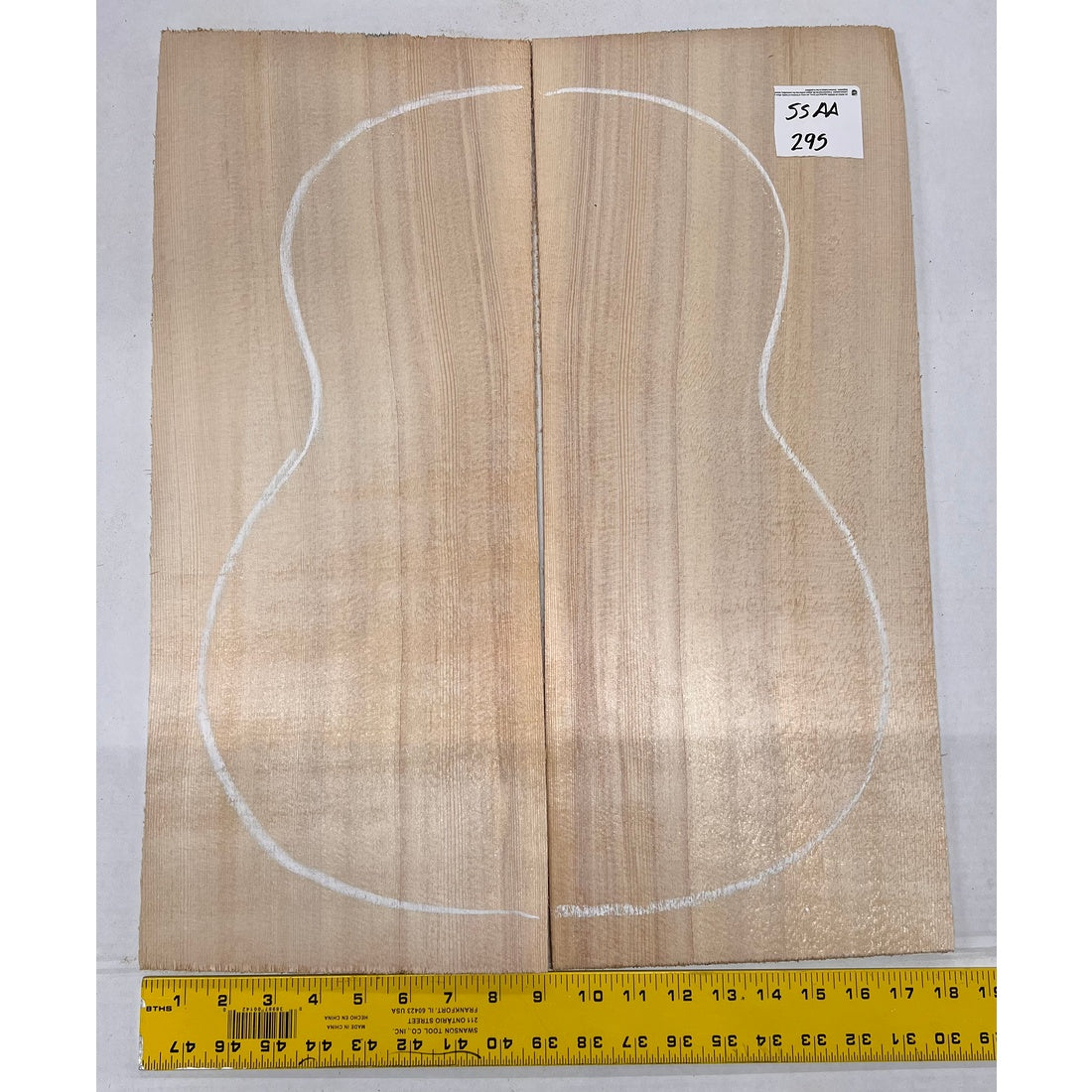 Sitka Spruce Classical Guitar Wood Tops Bookmatched SS AA #295 - Exotic Wood Zone - Buy online Across USA 