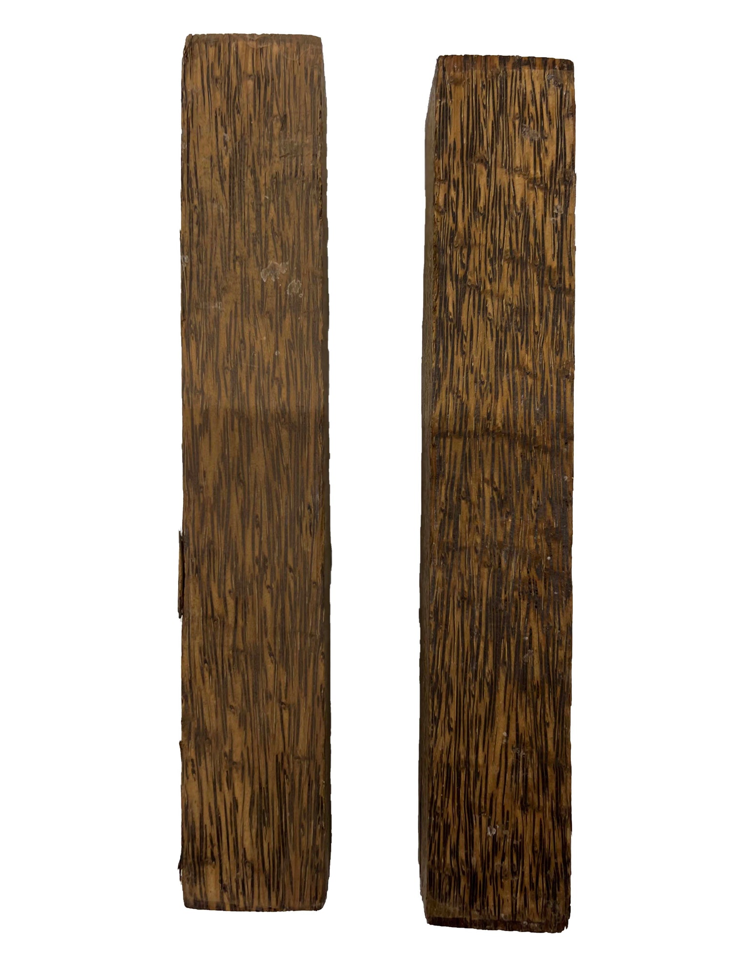 Pack Of 2, Black Palm Hardwood Turning Wood Blanks 12&quot;x2&quot;x2&quot; 