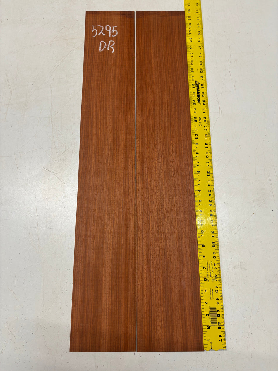 Padauk Dreadnought Guitar Side Set  36"x5-3/4"x3/16"#5295