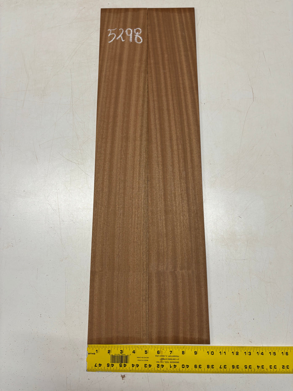 Sapele Dreadnought Guitar Side Set  33"x5"x3/16"#5298