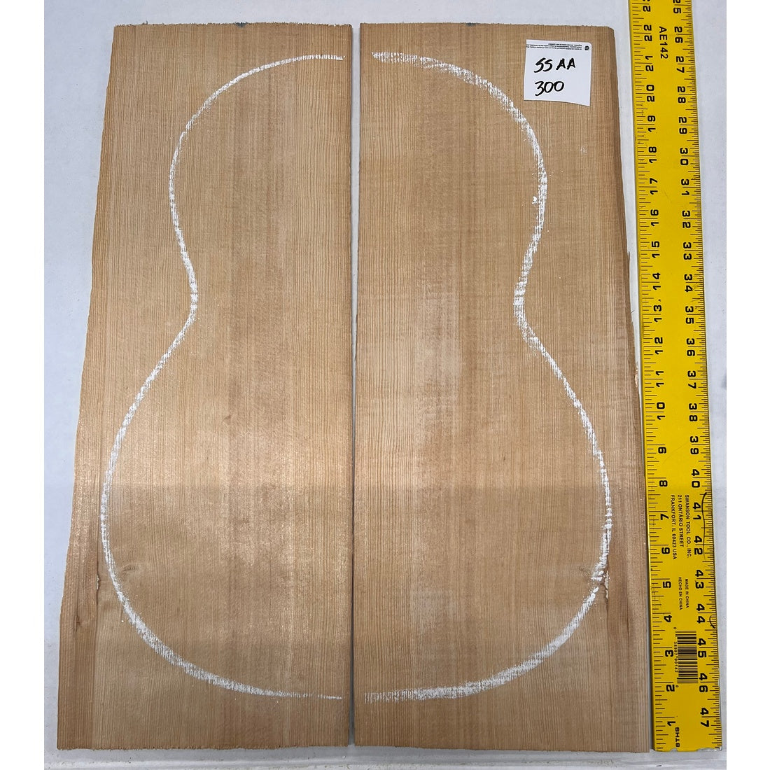 Sitka Spruce Classical Guitar Wood Top Bookmatched SS AA #300 - Exotic Wood Zone - Buy online Across USA 