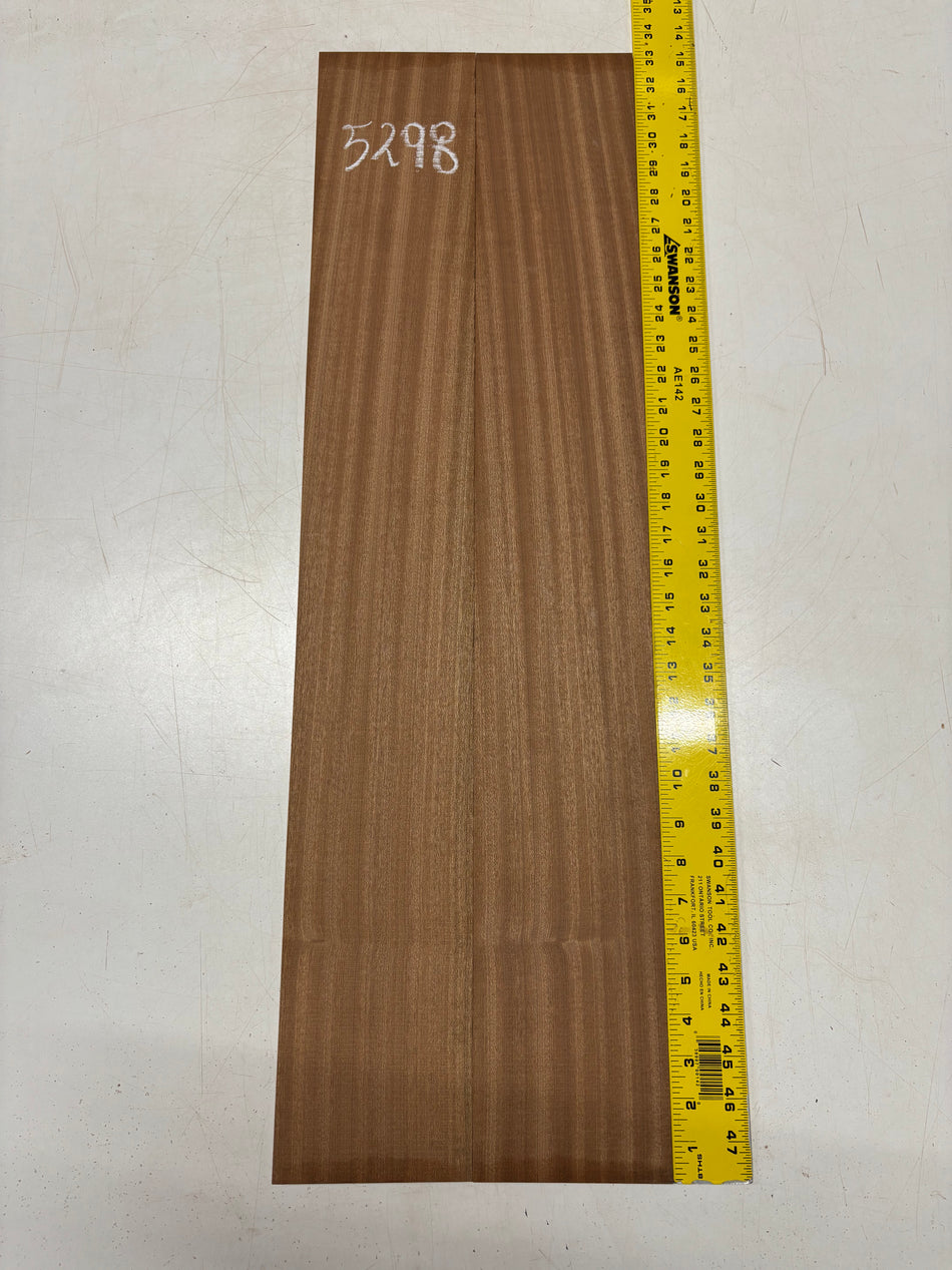 Sapele Dreadnought Guitar Side Set  33"x5"x3/16"#5298