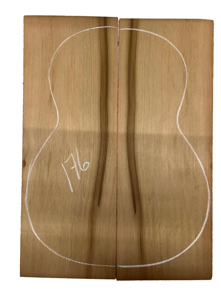 Spanish Cedar Guitar Back Classical Luthier tonewood -21" x 7-3/4" x 1/8" #176 - Exotic Wood Zone - Buy online Across USA 