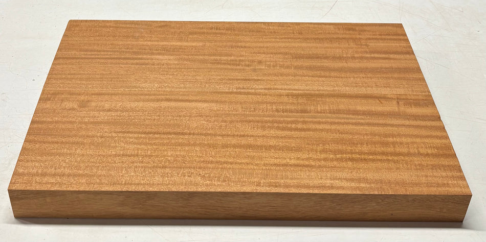 Flame Mahogany Guitar Body Blank - 22" x 15" x 1-7/8" (2 Pcs Glued) #109