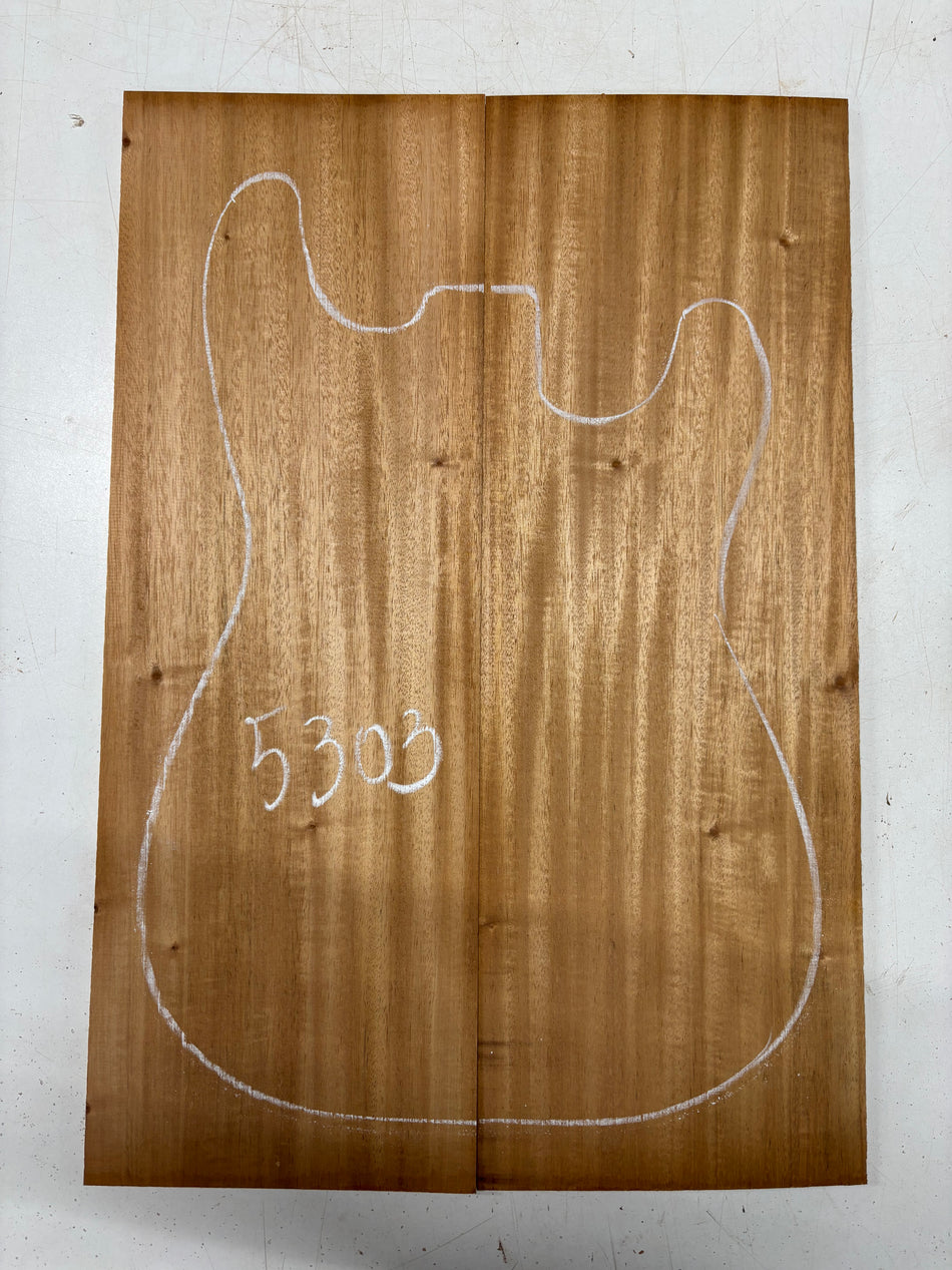 Honduras Mahogany Drop Top 21"x7-1/4"x1/4"#5303