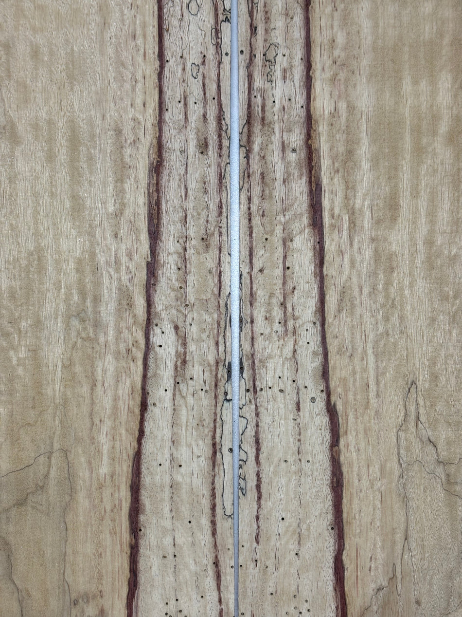 Flame Spalted Tamarind Dreadnought Back And Side Set #6197