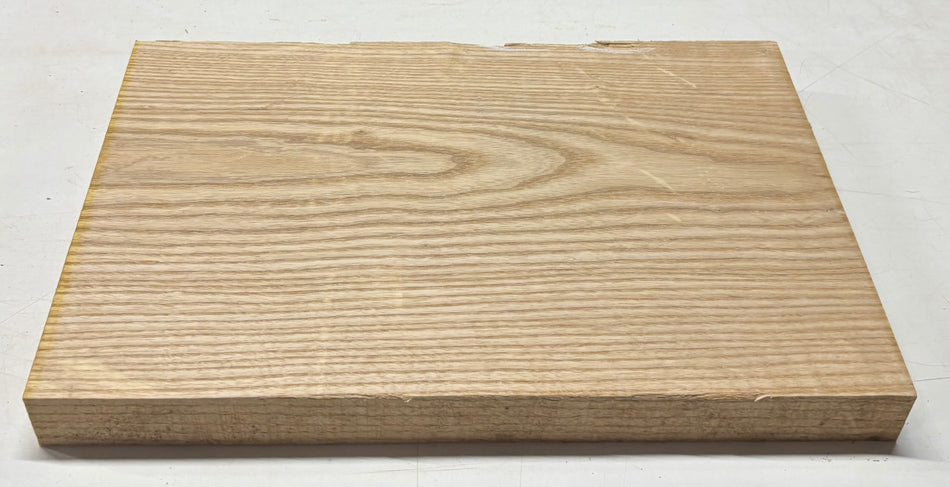 White Ash Guitar Body Blank - 21" x 14" x 1-7/8" (Single Piece) #155
