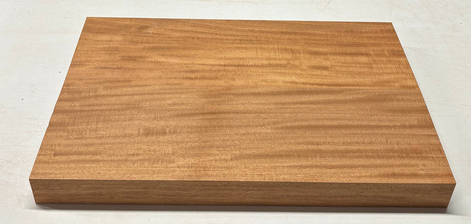 Flame Mahogany Guitar Body Blank - 22" x 14-7/8" x 1-7/8" (2 Pcs Glued) #110