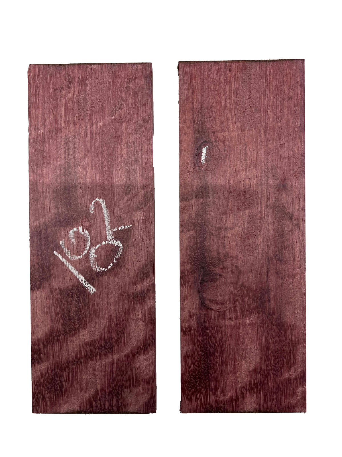 Pack Of 2, Purpleheart Thin Stock Three Dimensional Lumber Wood Blank 11"x4"x5/8" #182 - Exotic Wood Zone - Buy online Across USA 