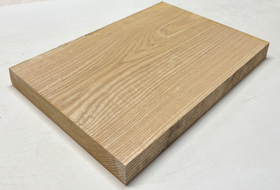 White Ash Guitar Body Blank - 21" x 14" x 1-7/8" (Single Piece) #156
