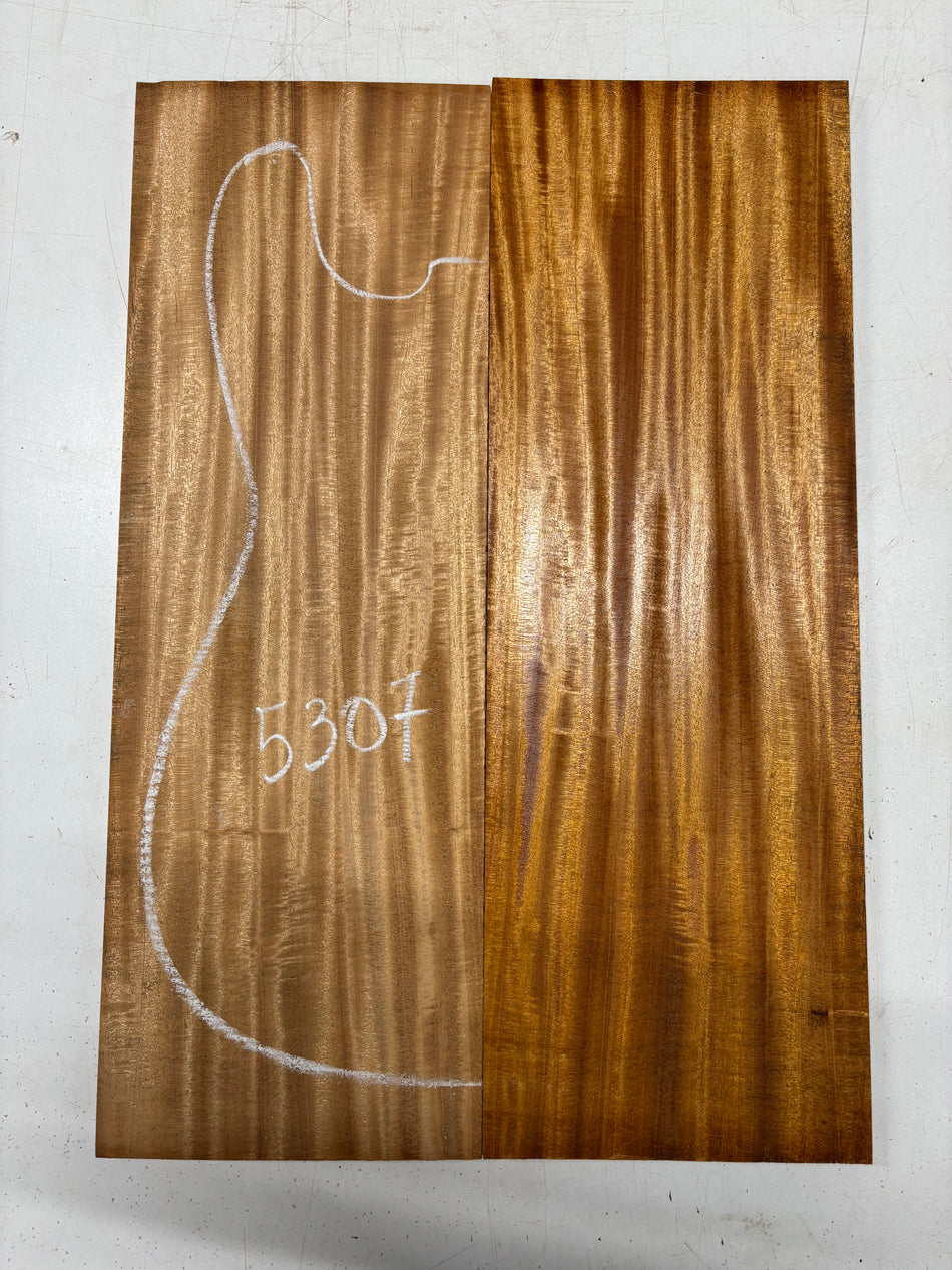 Flame Honduras Mahogany Drop Top 21"x7-1/4"x1/4"#5307