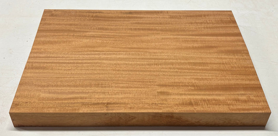 Flame Mahogany Guitar Body Blank - 22" x 14-7/8" x 1-7/8" (2 Pcs Glued) #111