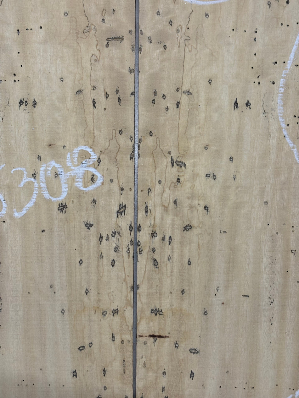 Spalted Tamarind Drop Top 22"x7-3/8"x3/8"#5308