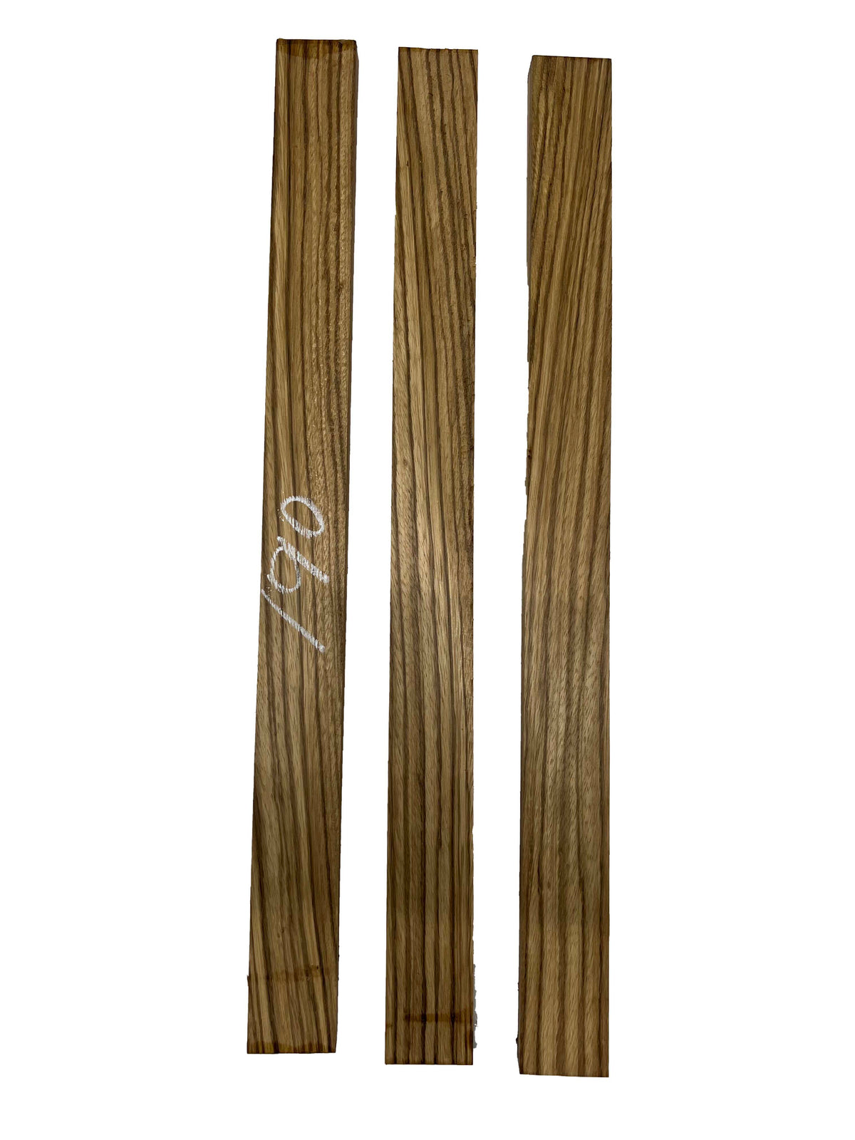 Pack Of 3, Zebrawood Thin Stock Three Dimensional Lumber Wood Blank 24"x2"x3/4" #190 - Exotic Wood Zone - Buy online Across USA 