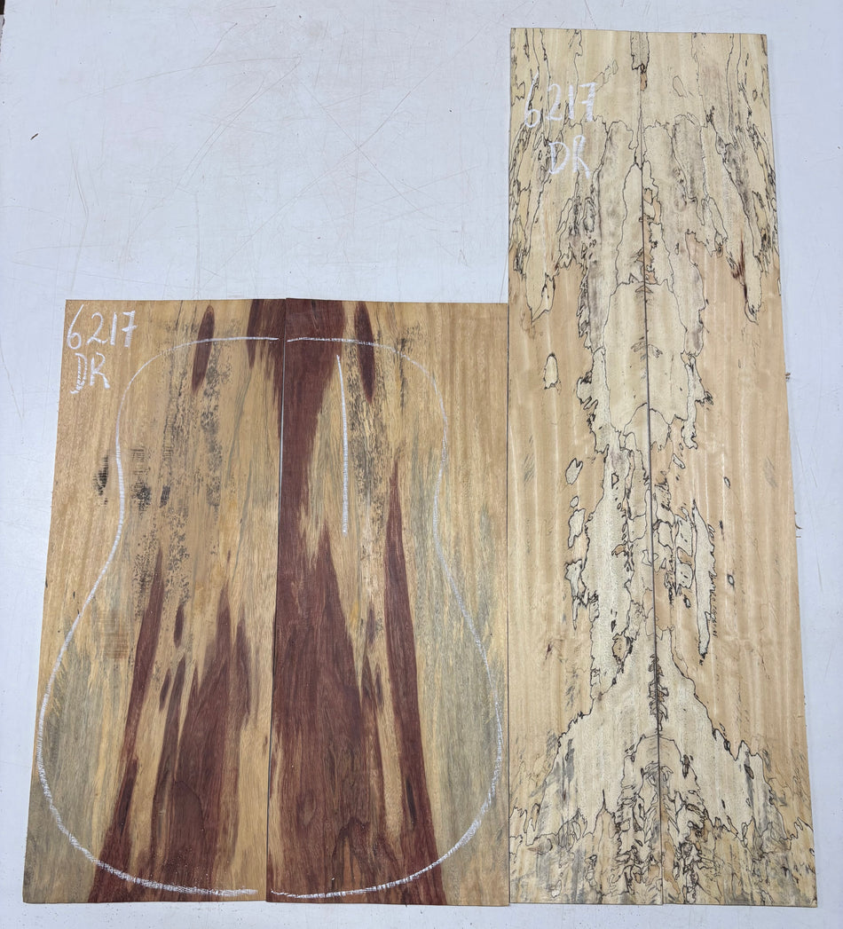 Royal Red Tamarind Dreadnought Back And Side Set #6217