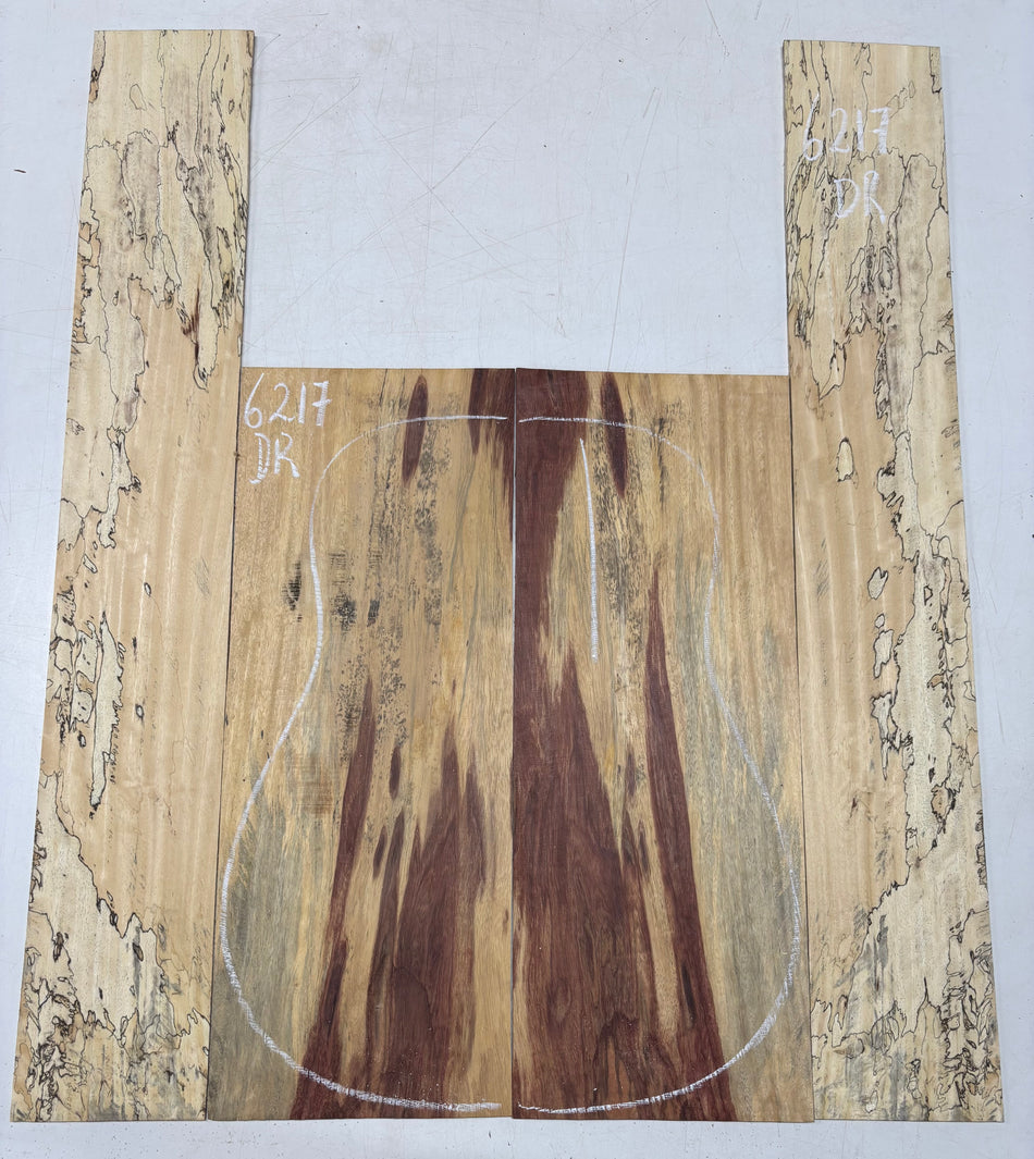 Royal Red Tamarind Dreadnought Back And Side Set #6217