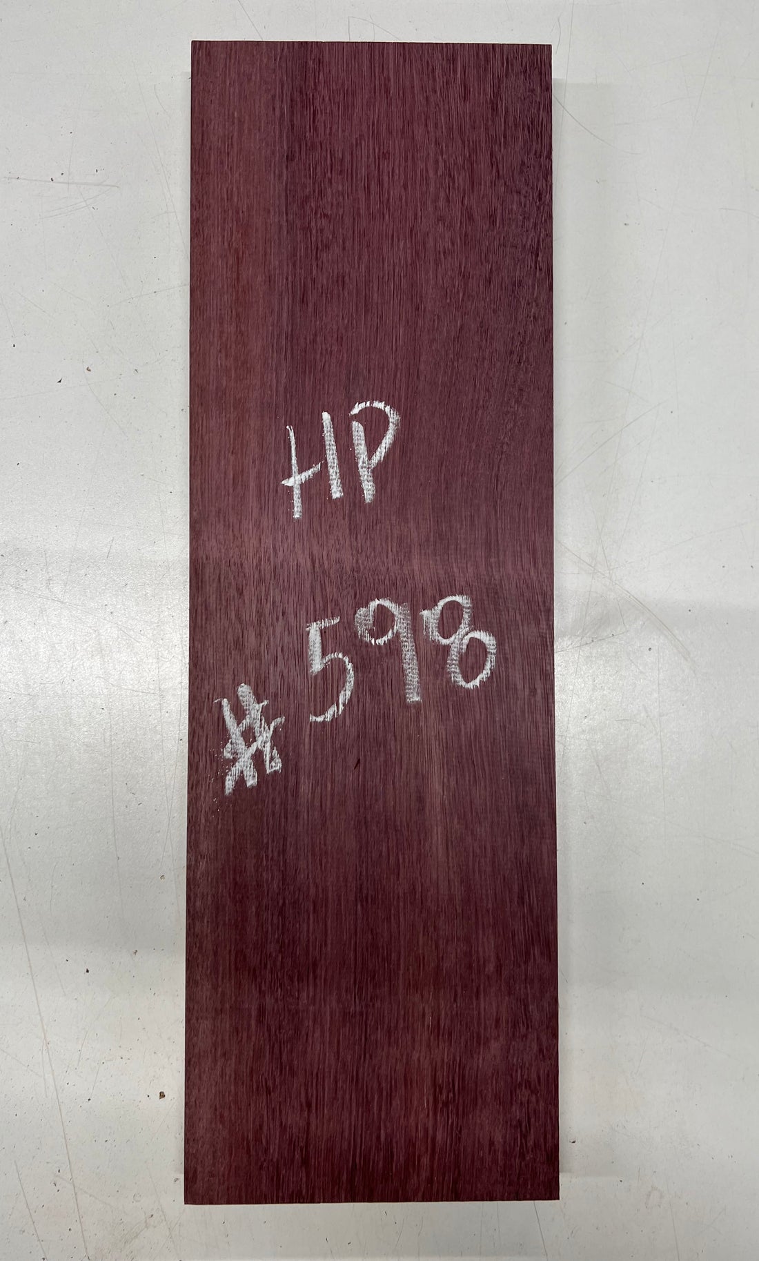 Purpleheart Lumber Board Blank 19-1/2&quot;x 6&quot;x 1&quot; 