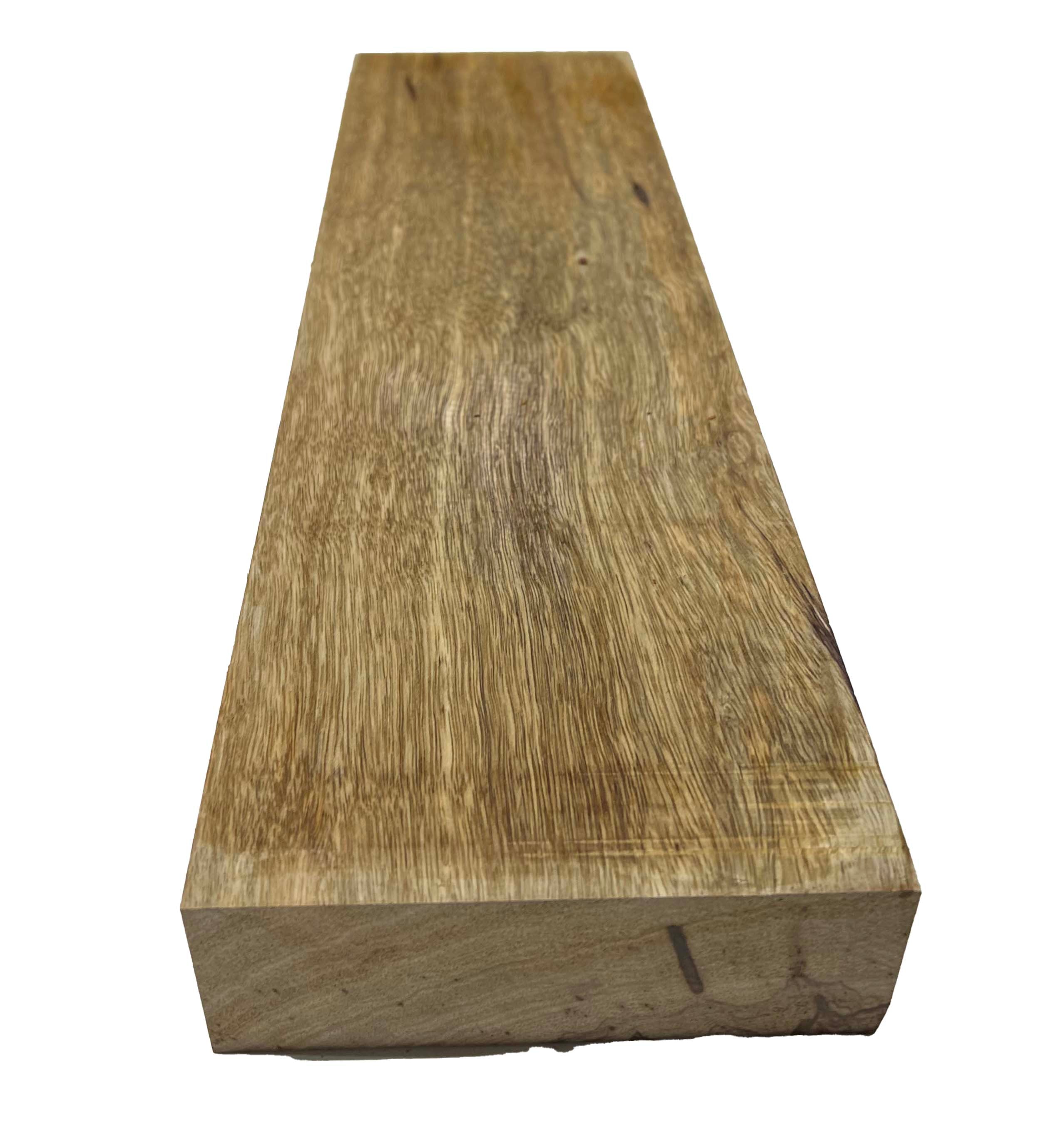 Black Limba Lumber Board Square Wood Blank 19-1/2&quot;x5-1/2&quot;x1-7/8&quot; 