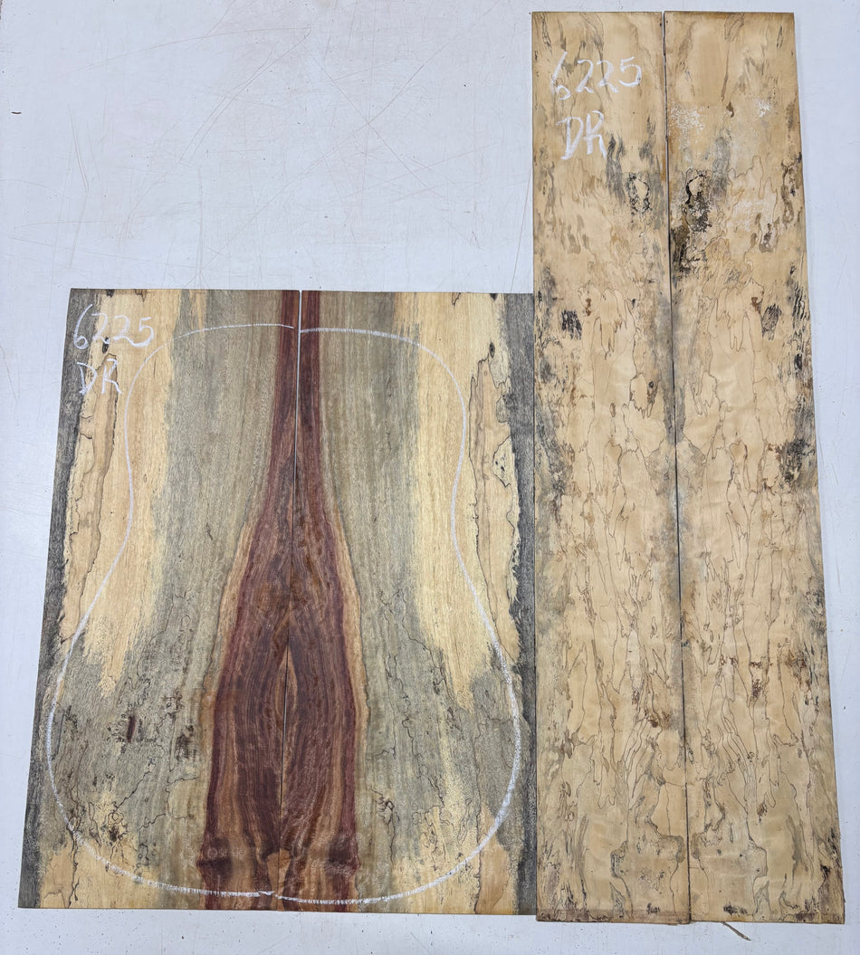 Royal Red Tamarind Dreadnought Back And Side Set #6225