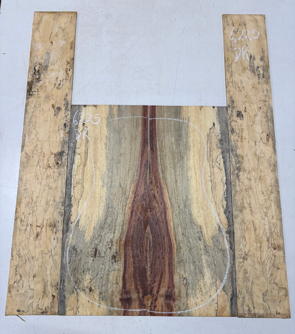 Royal Red Tamarind Dreadnought Back And Side Set #6225