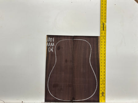 East Indian Rosewood Dreadnought AAAA Grade Guitar Back & Side Set #1001 - Exotic Wood Zone